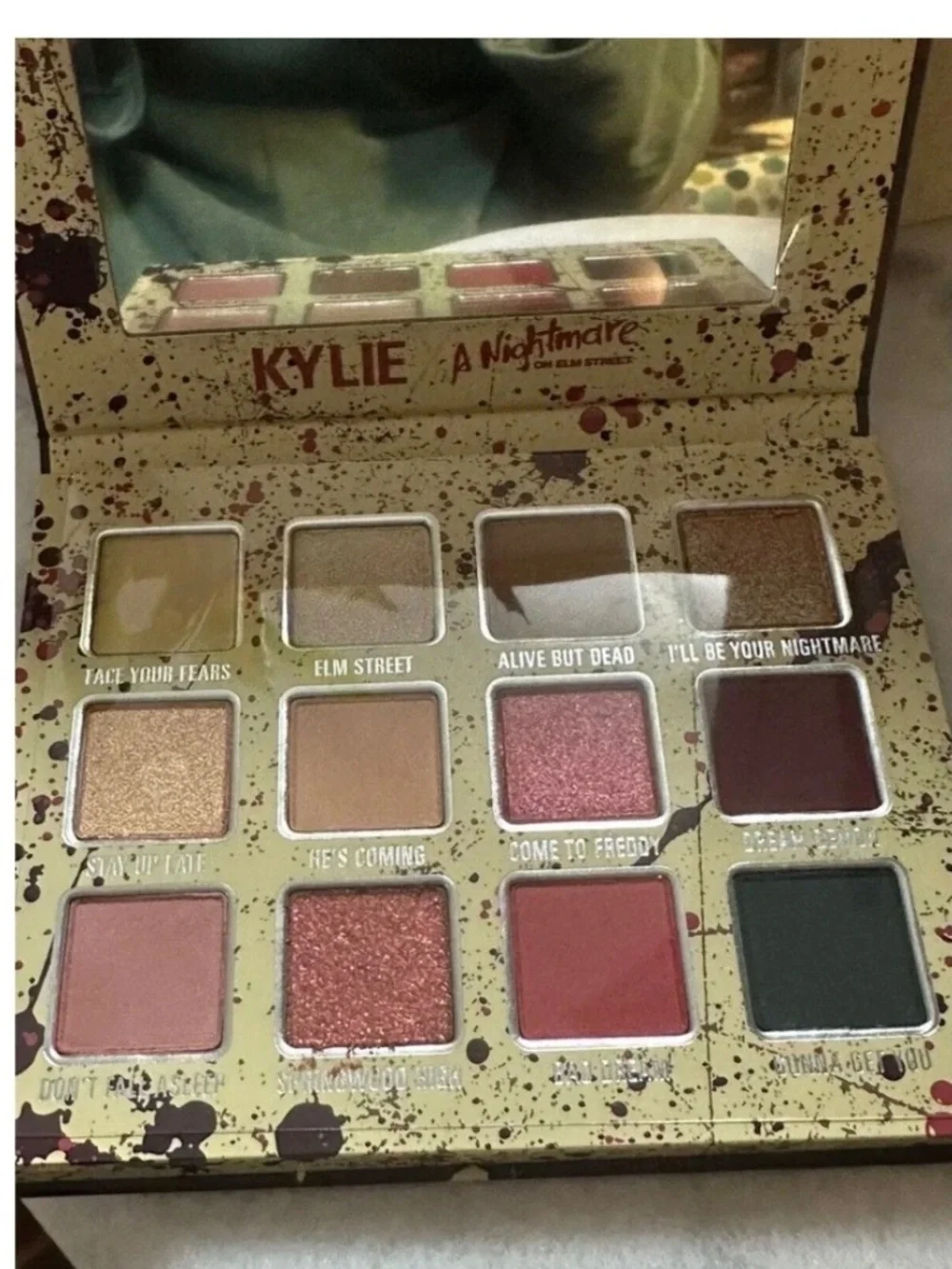 KYLIE A NIGHTMARE ON ELM STREET Eyeshadow Palette *Limited Edition!* NIB (RDBIN)